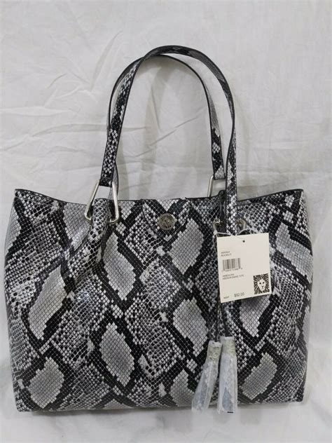 anne klein snakeskin bag